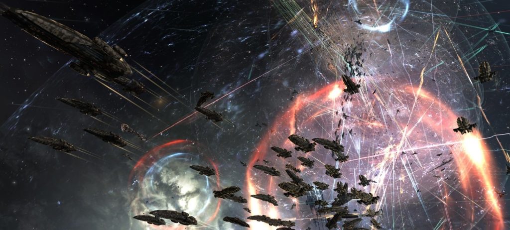 Бой в Eve online