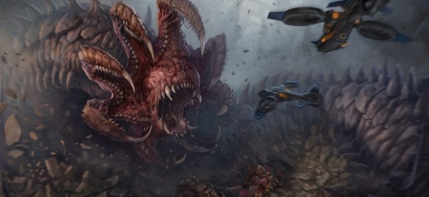 Червь Нидуса в Starcraft 2