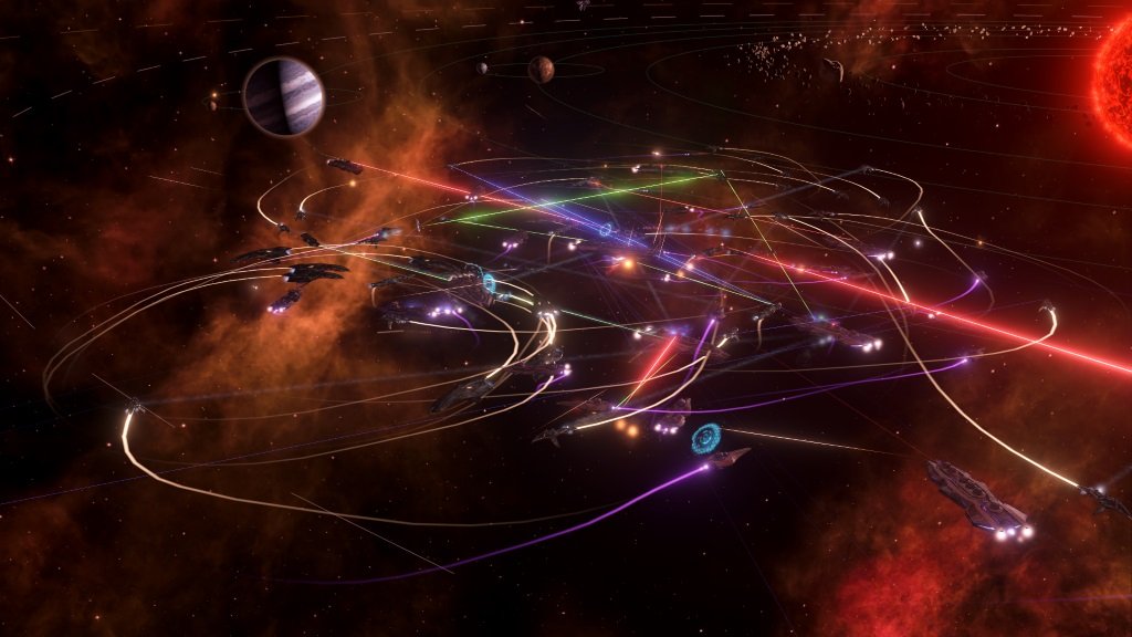 Stellaris бой в космосе
