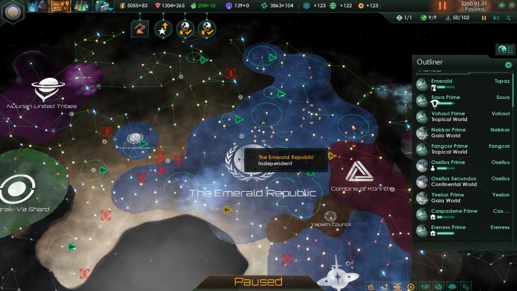 Stellaris карта галактики