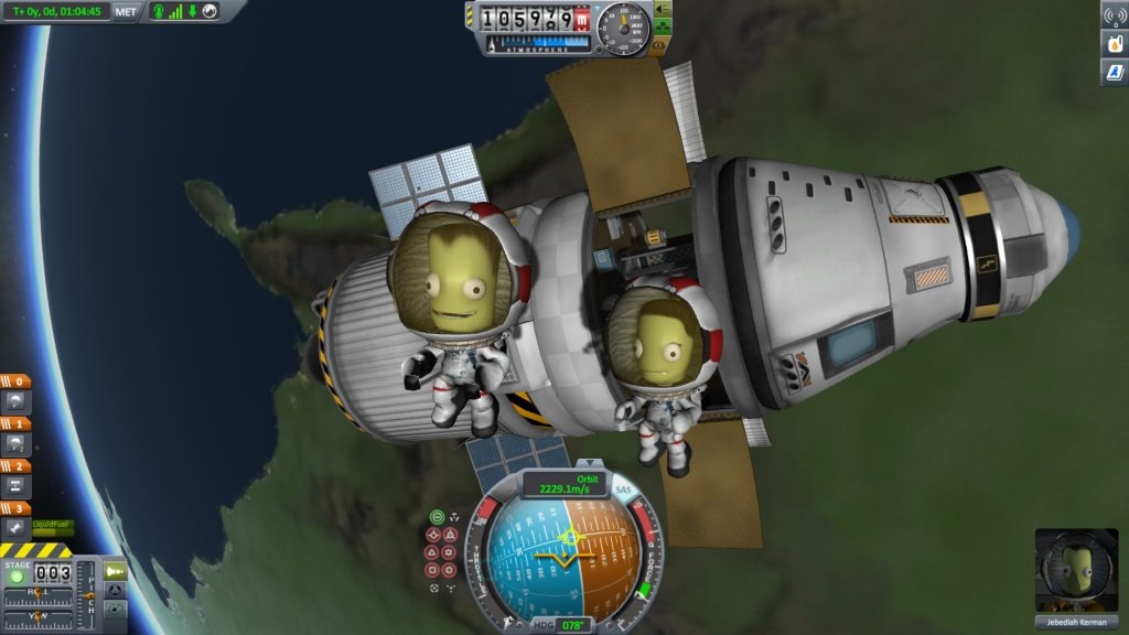 Kerbal Space Program геймплей