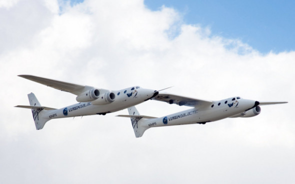 Отправка пассажиров в космос от Virgin Galactic