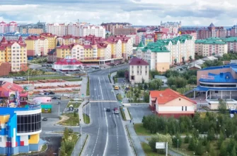 Дома в городе Салехард фото сверху